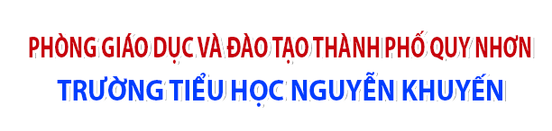 Trường tiểu học Nguyễn Khuyến Logo